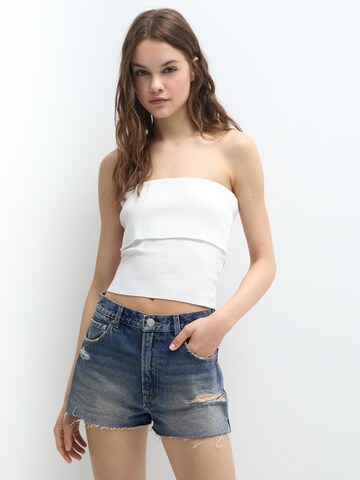 Pull&Bear Regular Shorts in Blau: predná strana