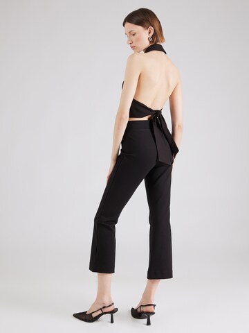 Lindex Flared Pants 'Alva' in Black