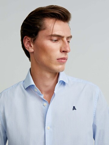 Regular fit Camicia 'Elisee' di Scalpers in blu