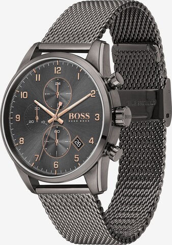 BOSS Black Analoog horloge 'SKYMASTER' in Grijs