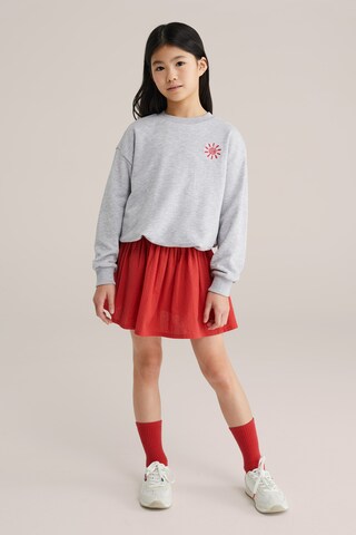 WE Fashion Skirt in Red