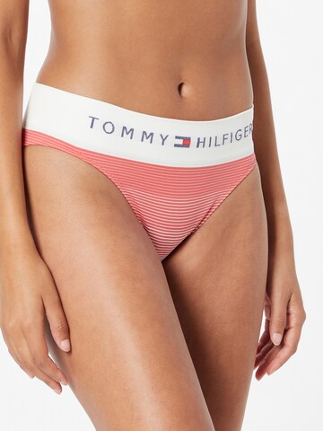 Tommy Hilfiger Underwear Spodní díl plavek – červená: přední strana