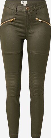 Skinny Jeans di River Island in verde: frontale