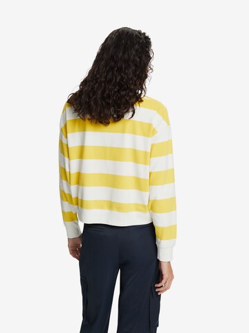 Sweat-shirt ESPRIT en jaune
