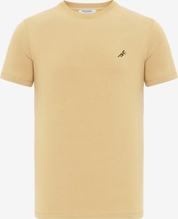 T-Shirt Moxx Paris en beige : devant