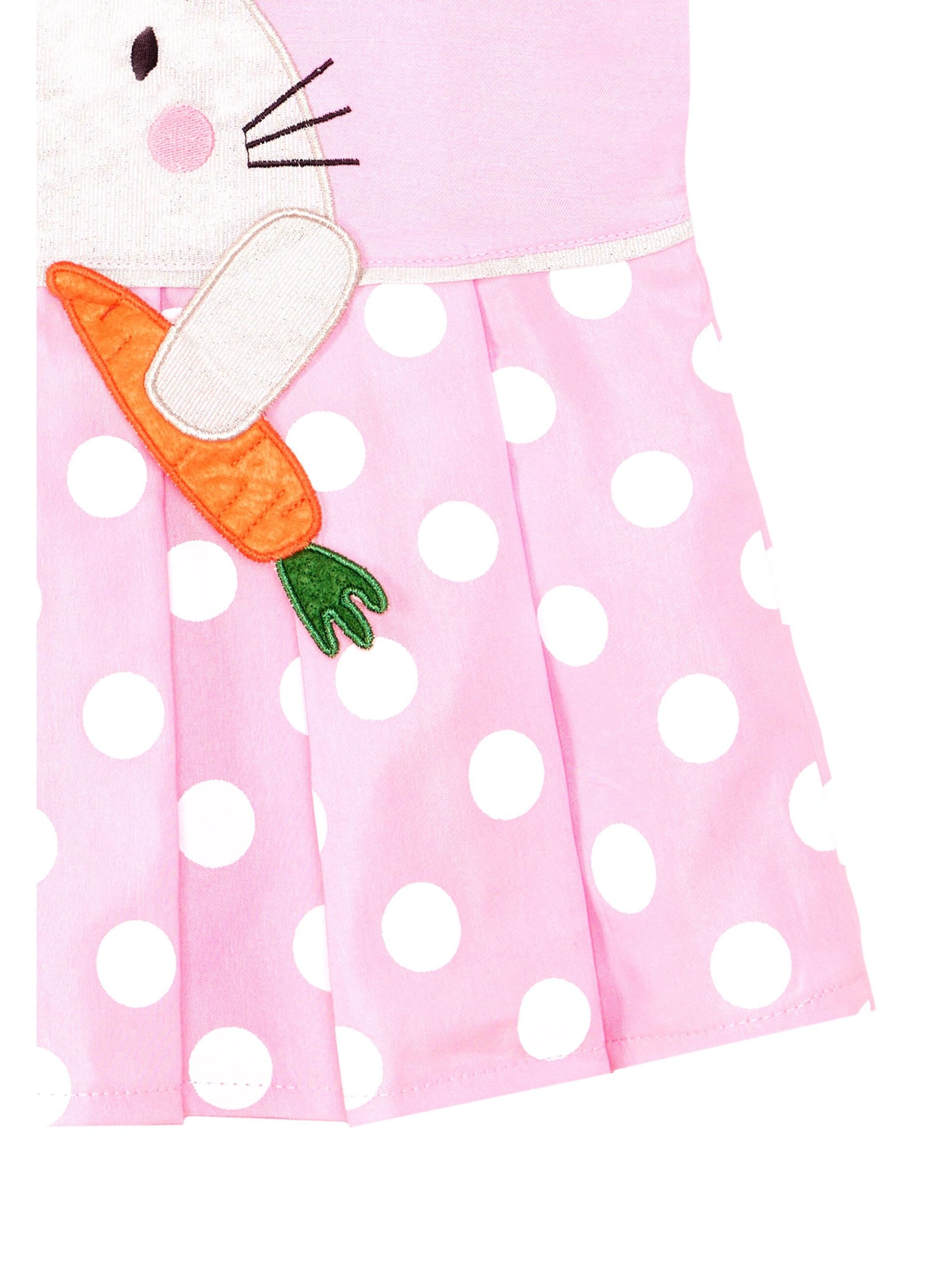 Robe 'Carrot Love' Denokids en rose