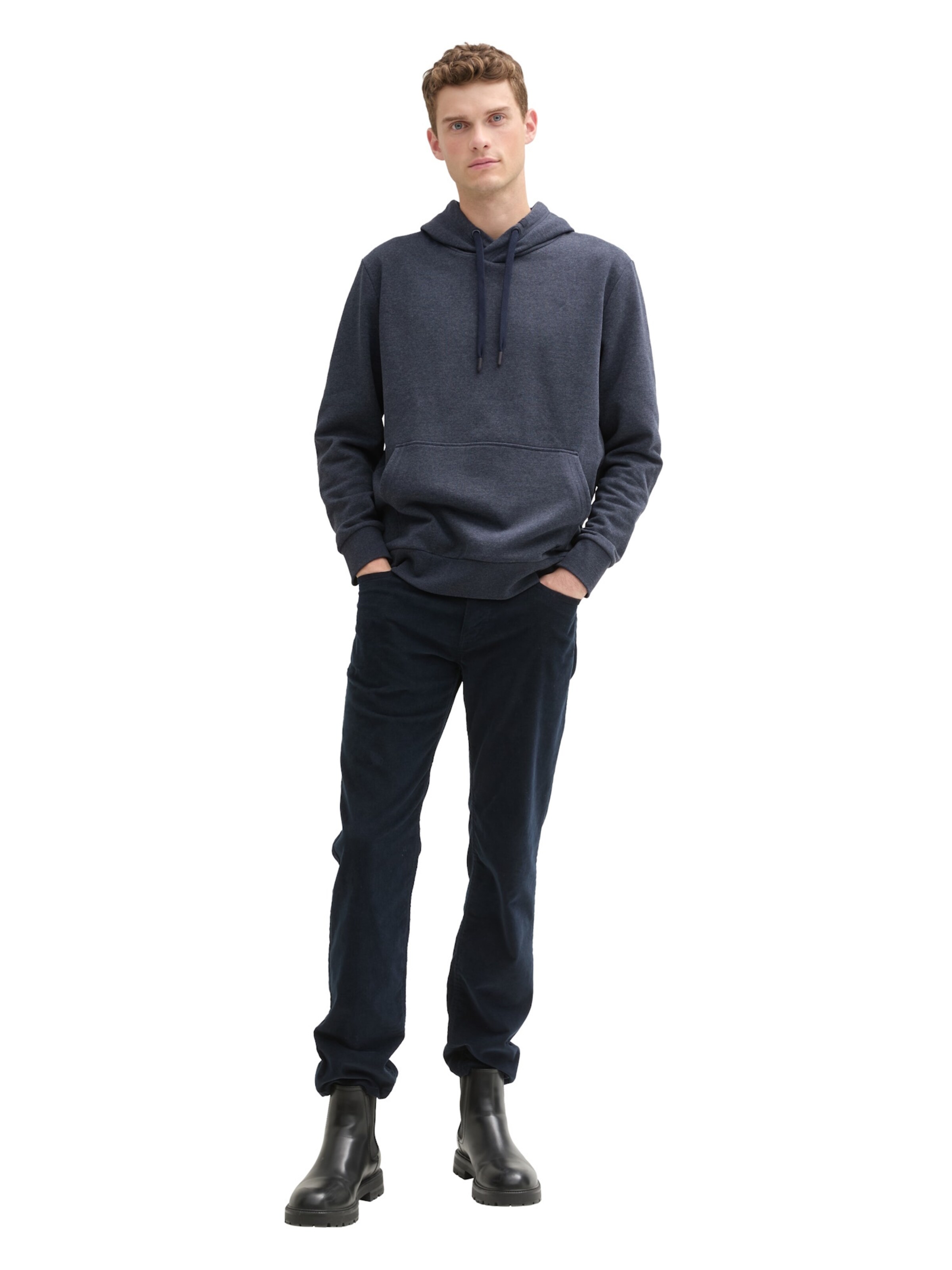 Felpa di TOM TAILOR in blu: frontale