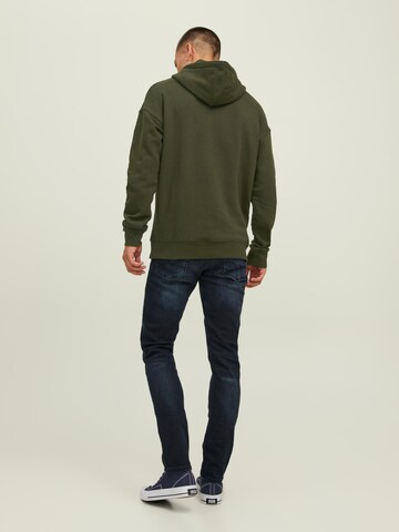 JACK & JONES Sweatshirt 'Star' i grön