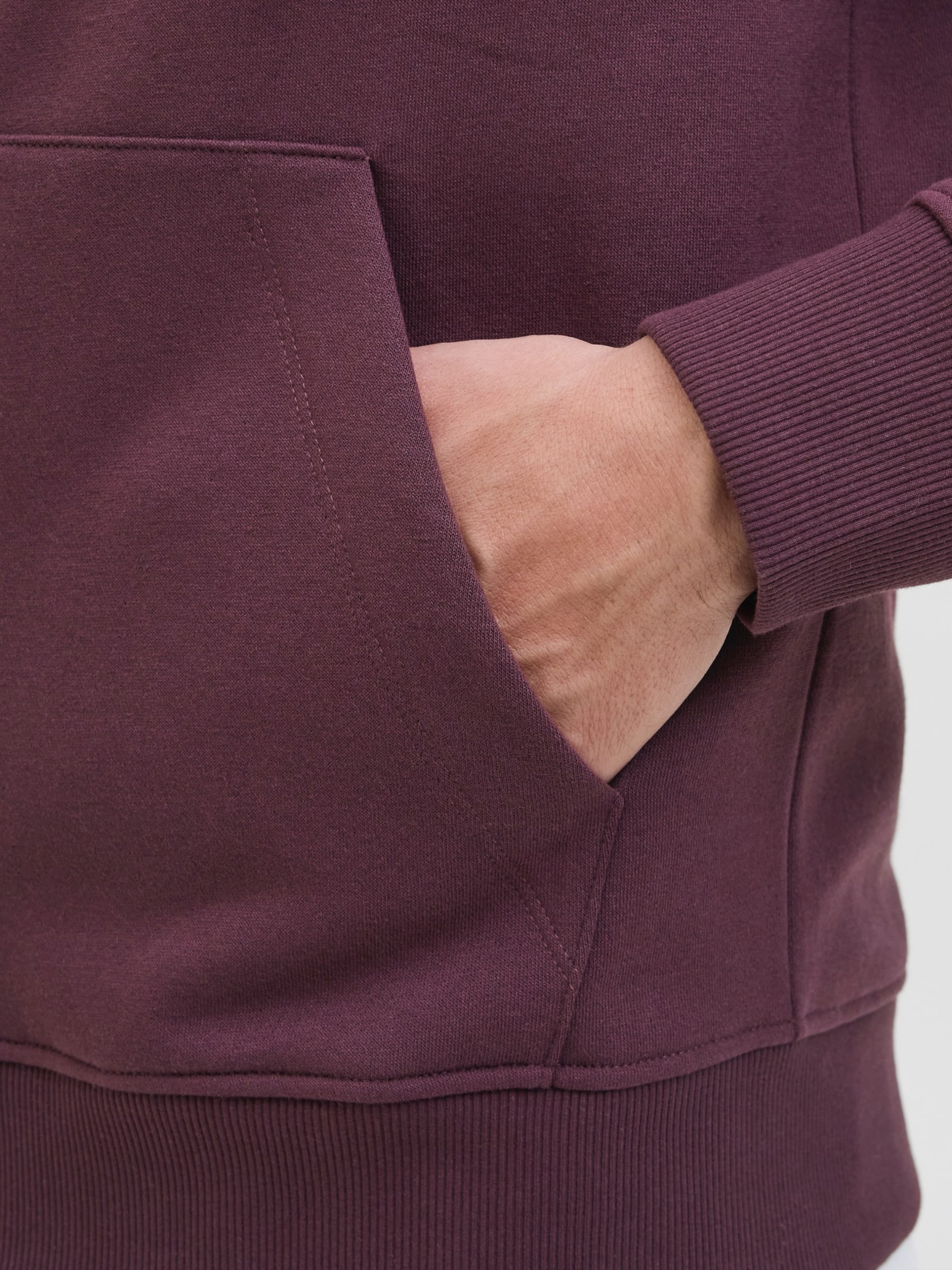 JJ Rebel Суичъри с качулка 'JREBRAKIM' в червено