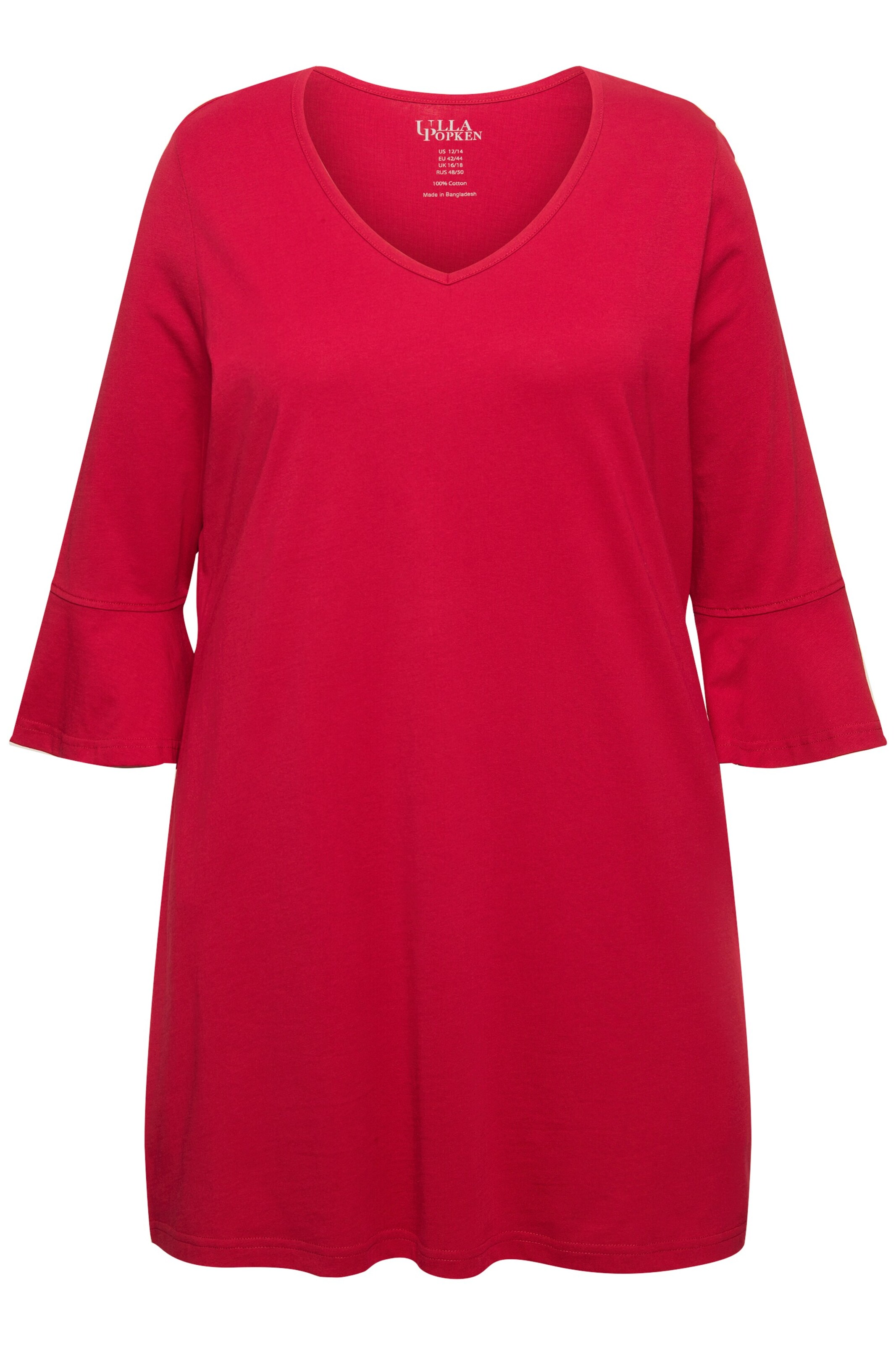 Ulla Popken Shirt in Red: front
