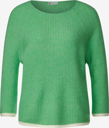 STREET ONE Sweater in Green: front