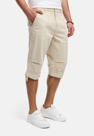 INDICODE JEANS Regular Broek in Beige