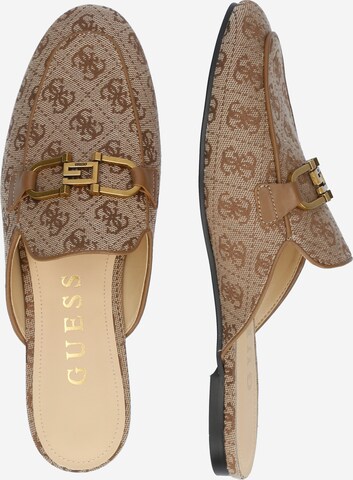 GUESS - Sapato aberto 'BOMMIYA 3' em bege