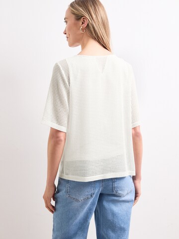 STREET ONE Shirt in Weiß