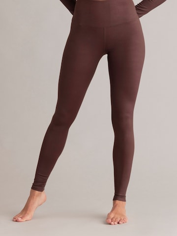 Hey Honey - Skinny Leggings 'Always Dressed' en marrón