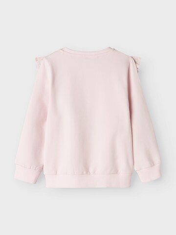 NAME IT Sweatshirt 'LUVA' in Pink