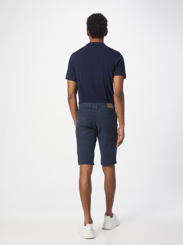 INDICODE JEANS Slimfit Shorts 'Ayman' in Blau