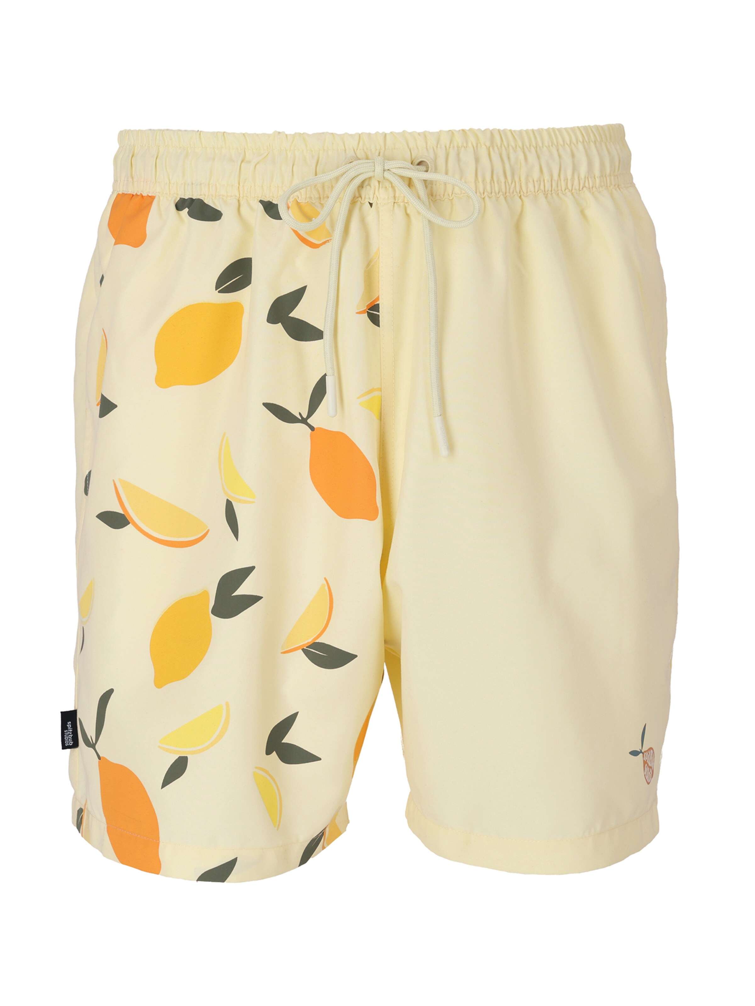 SPITZBUB Badeshorts in Gelb: Vorderseite