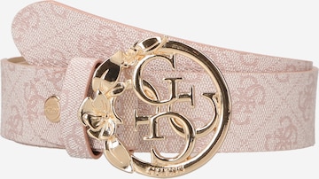 Ceinture GUESS en rose : devant