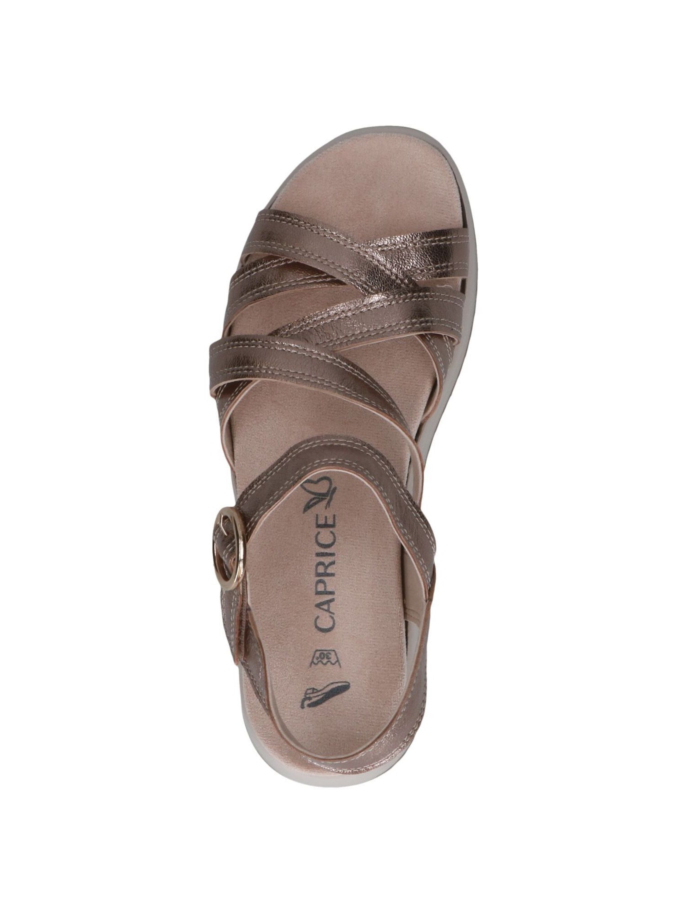 CAPRICE Sandale in Braun