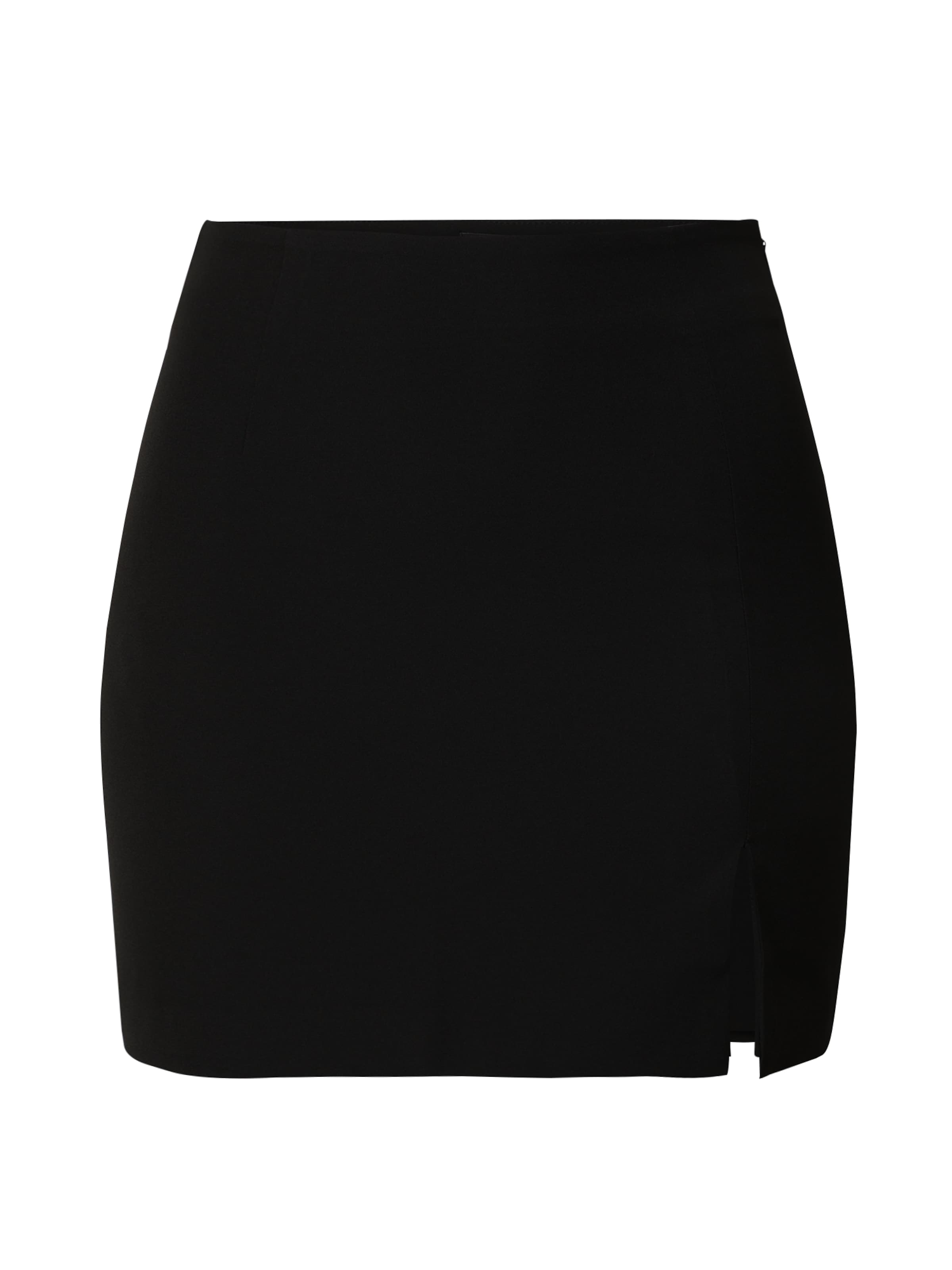 MisspapSuknja - crna boja: prednji dio