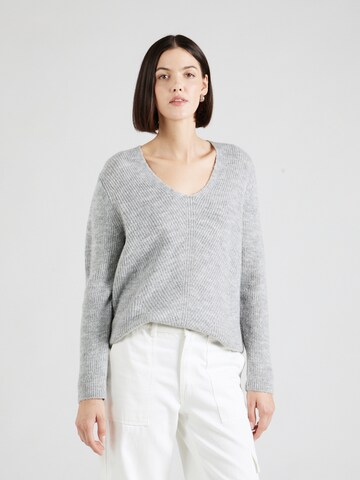 MORE & MORE Sweater in Grey: front