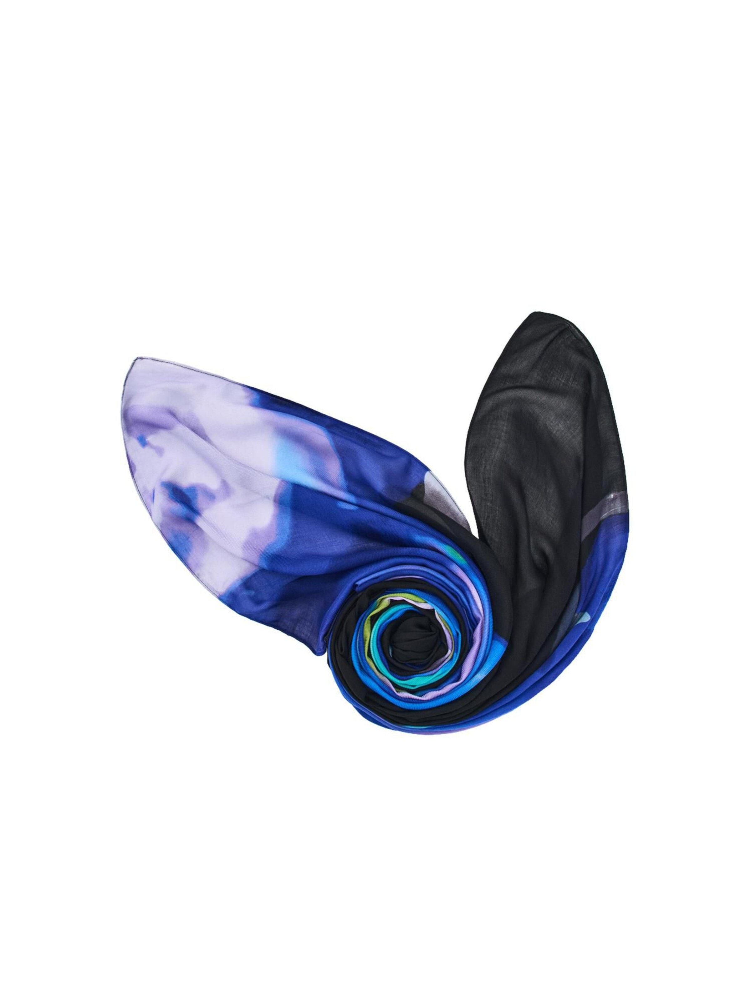 Desigual - Lenço em azul: frente