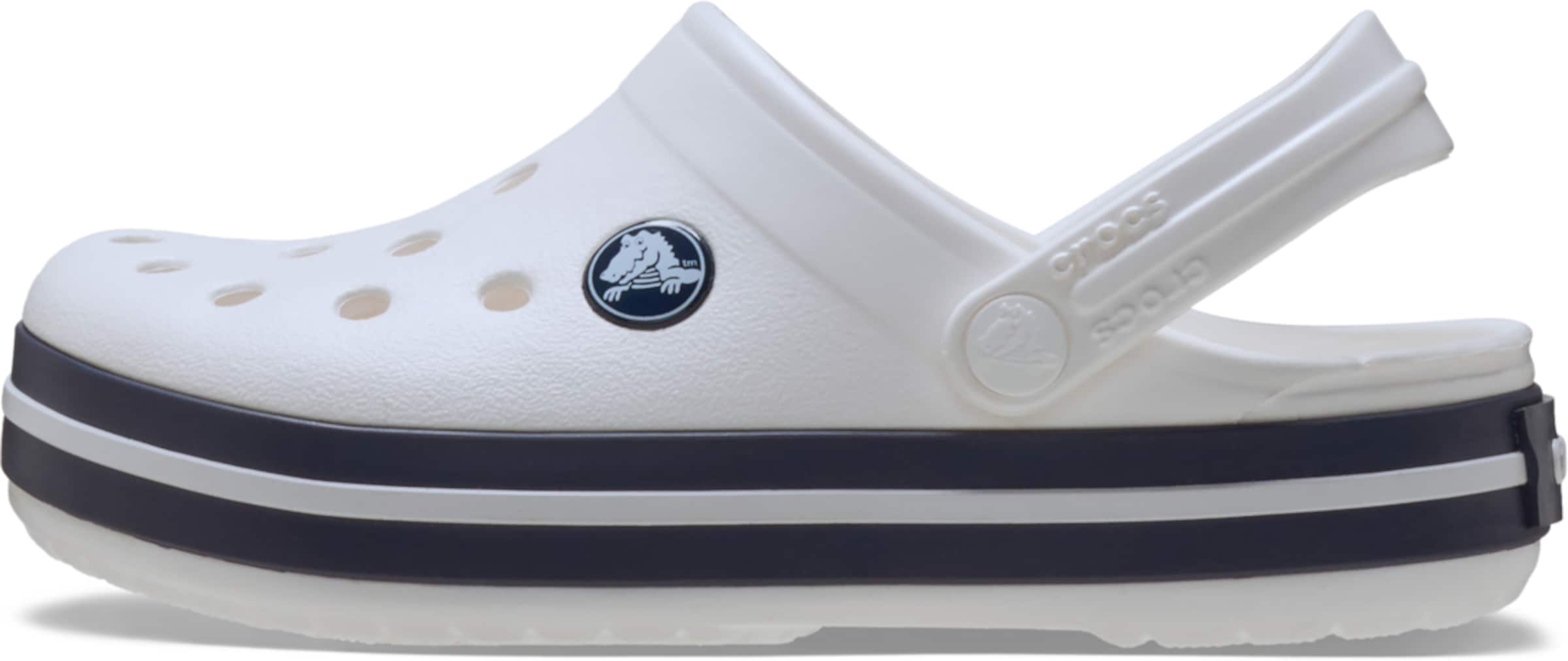 CrocsOtvorene cipele 'Crocband' - bijela boja: prednji dio