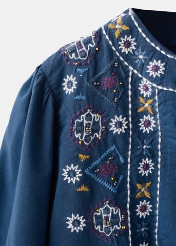 MANGO KIDS Blouse 'Rania' in Blue