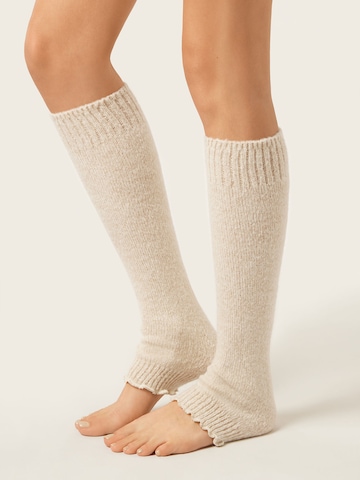 CALZEDONIA Socks in Beige