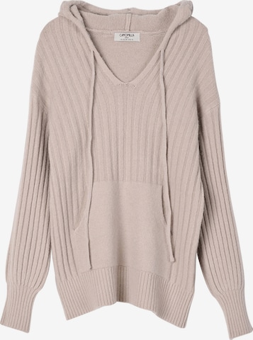 Pullover 'Margaret' di Camomilla Italia in beige: frontale