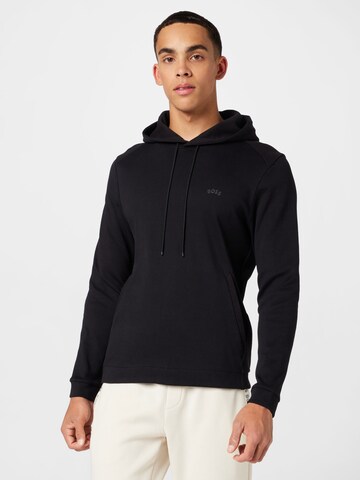 BOSS Sweatshirt 'Soody' in Black: front