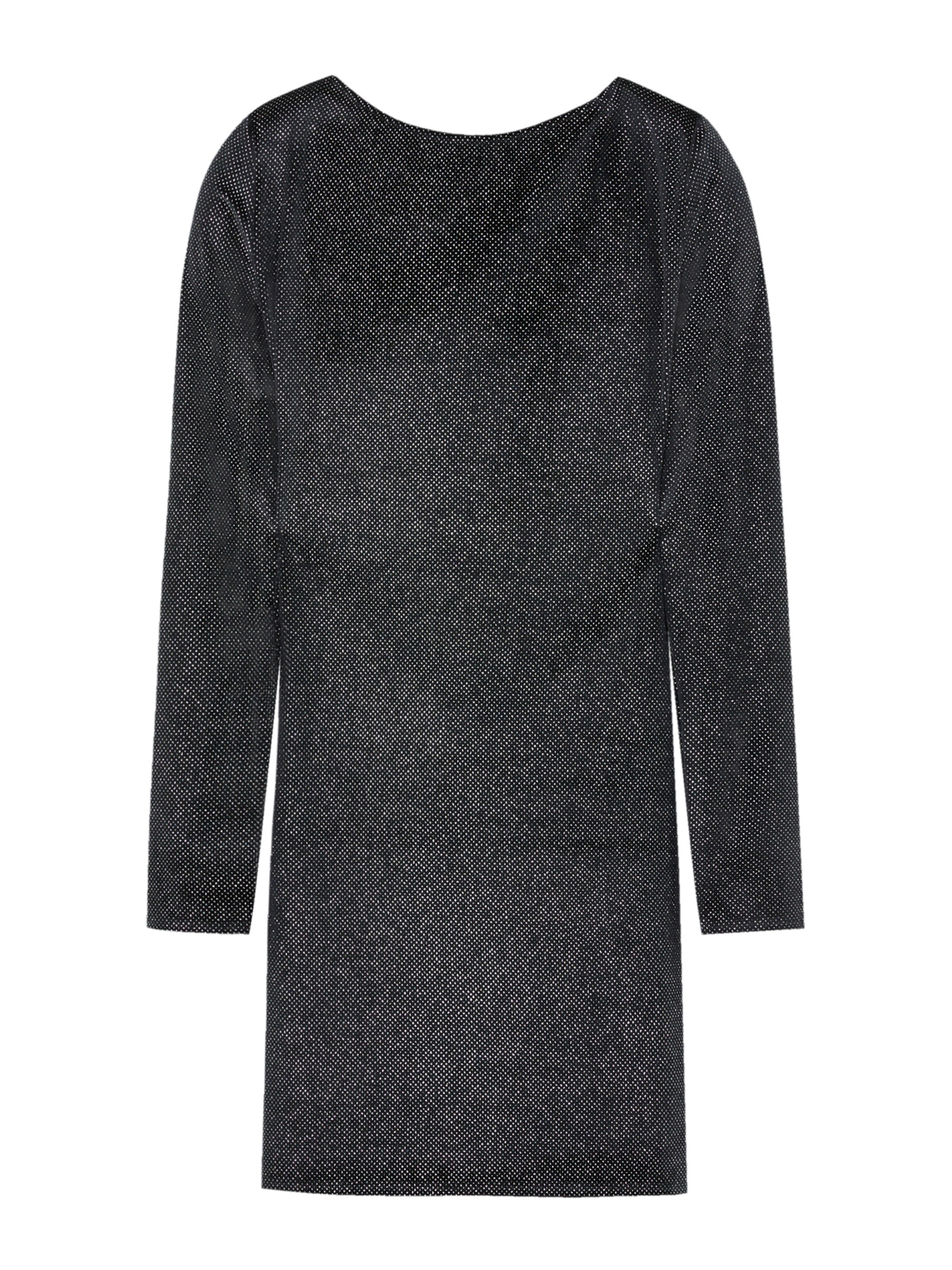 Pull&Bear Kleid in Schwarz: Vorderseite