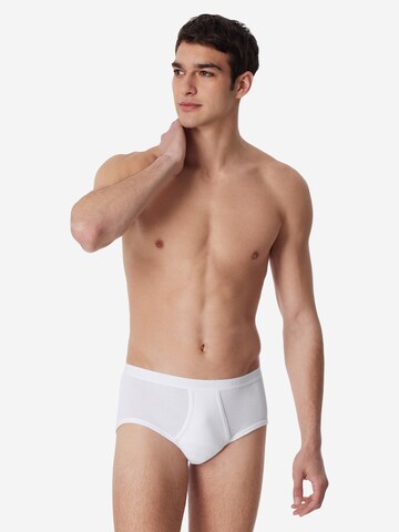 SCHIESSER Slip 'Original Classics Doppelripp' in Wit