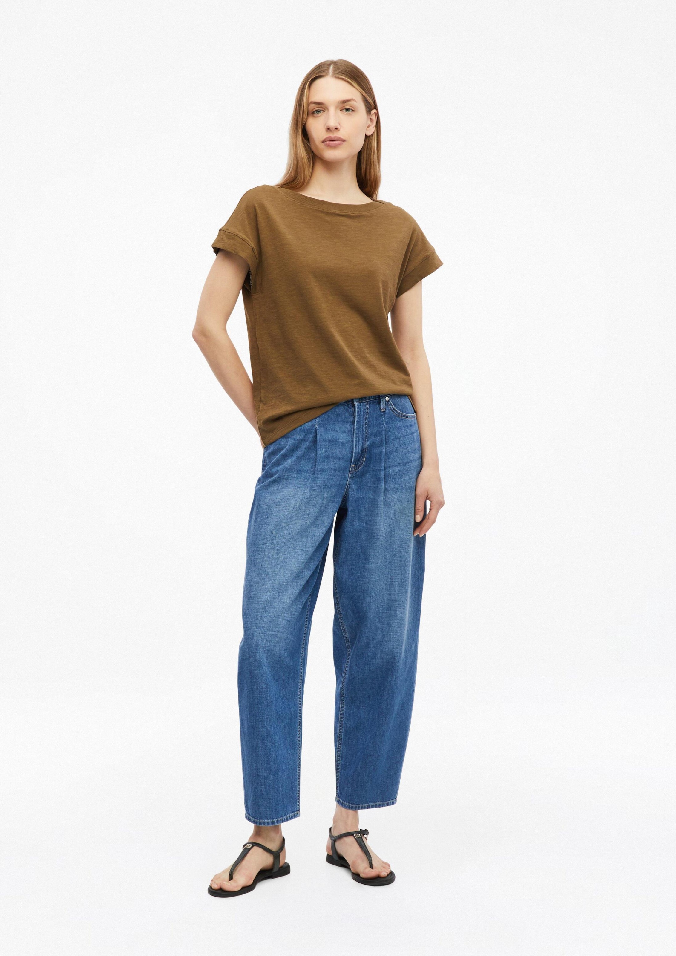 s.Oliver Shirt in Bruin