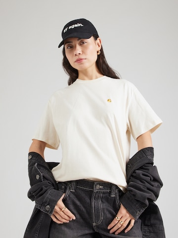 Carhartt WIP - Camiseta 'Chase' en blanco: frente