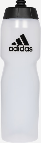 ADIDAS PERFORMANCE Drinking Bottle in White: front