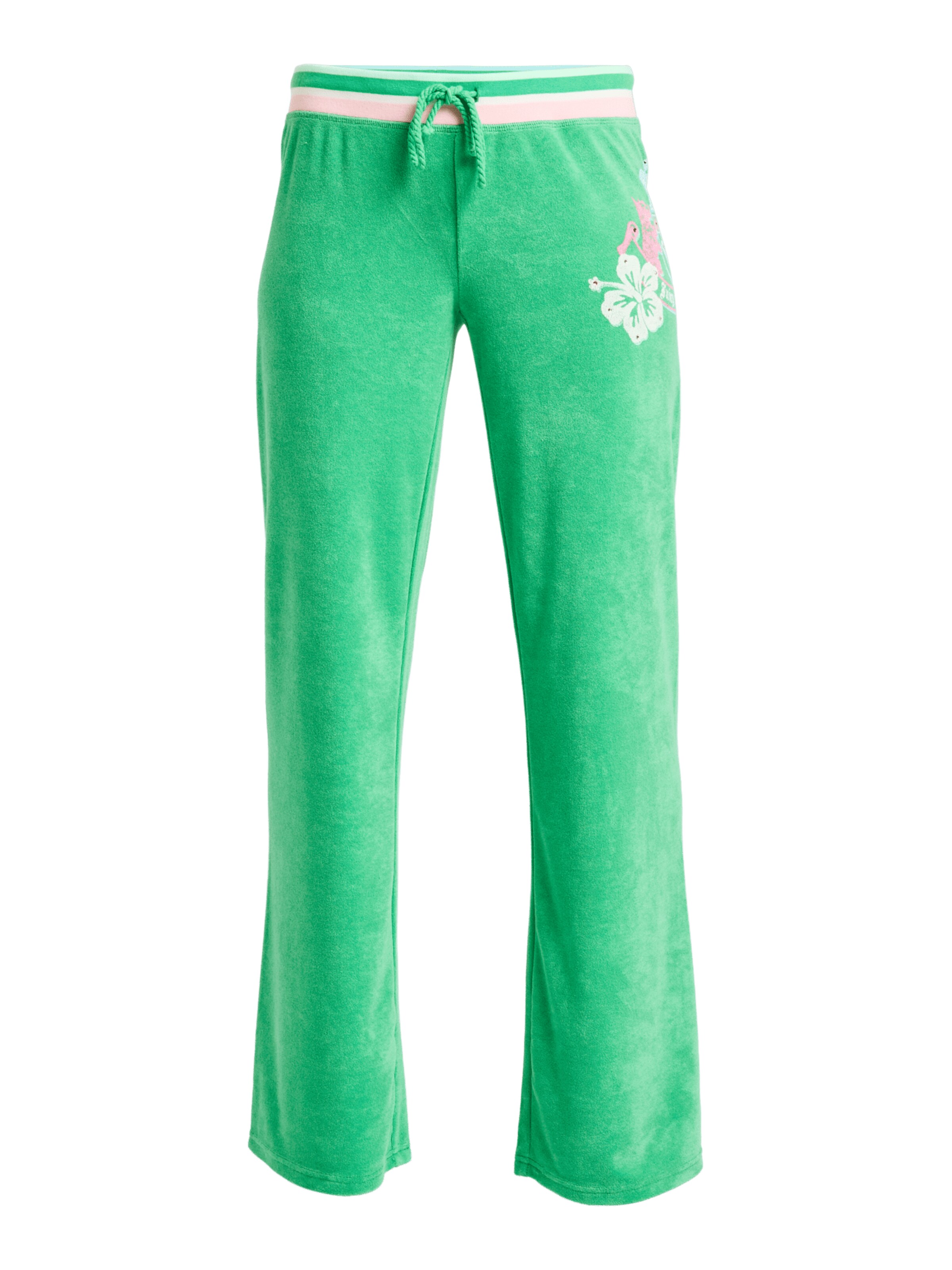 ROXY Slim fit Pants 'Roxy X Juicy Couture' in Green