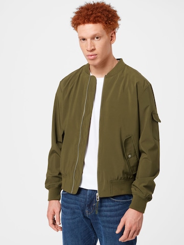 Revolution Between-season jacket in Green: front