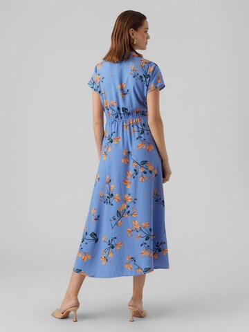 Robe-chemise VERO MODA en bleu