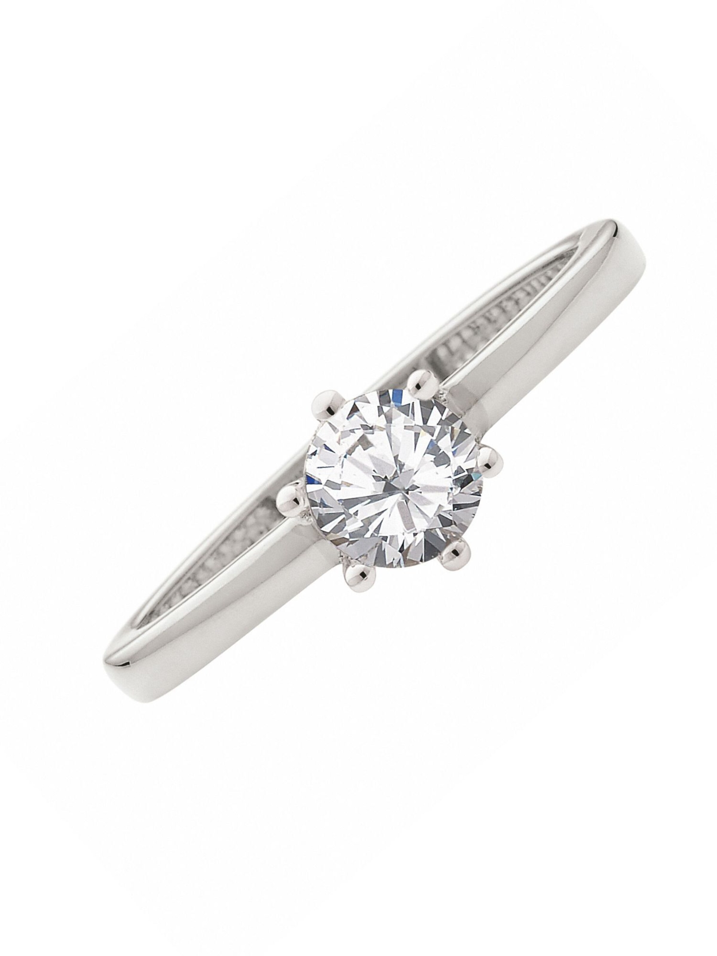 Adelia´s Ring in Silver: front