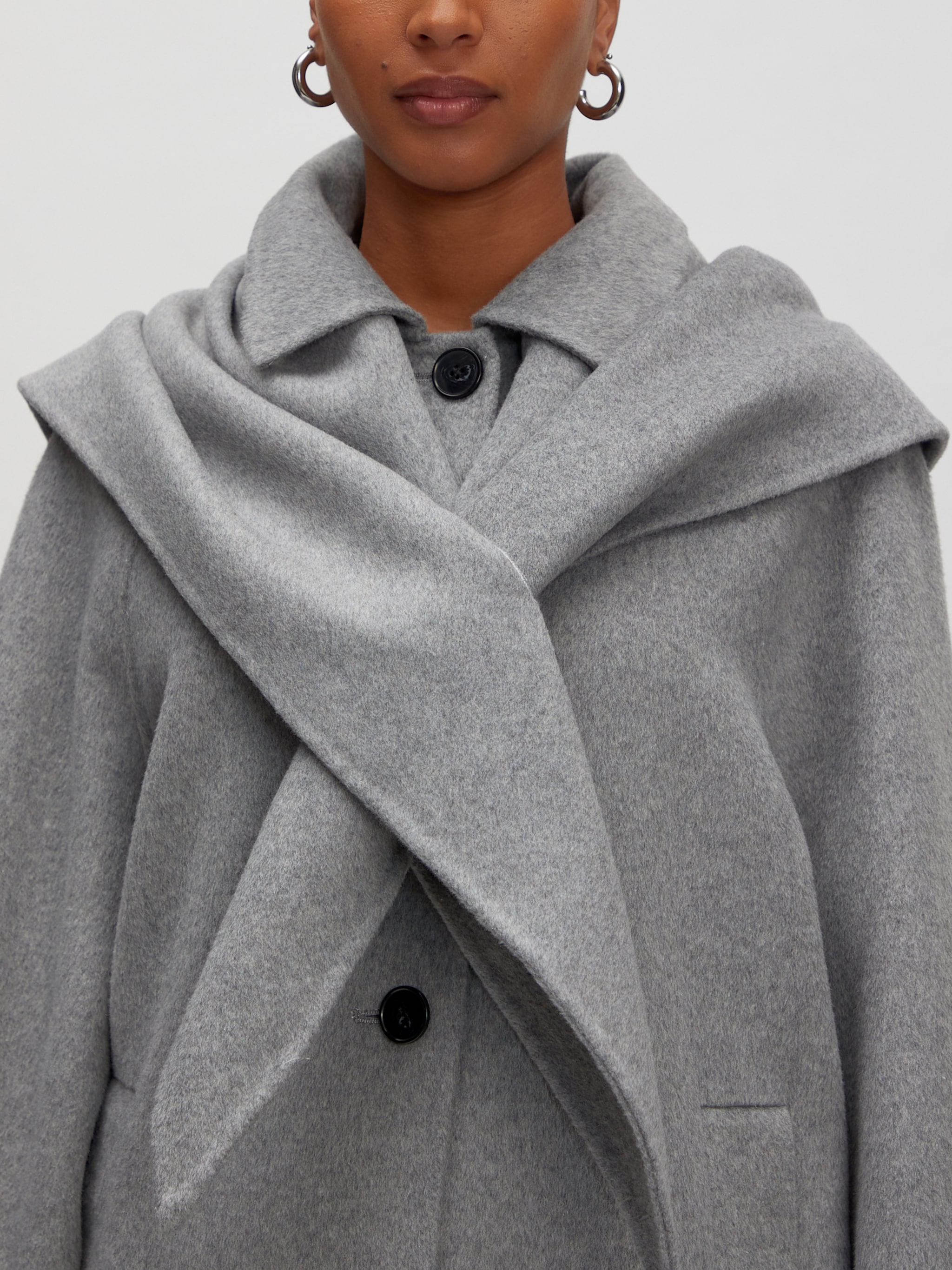 EDITED Produits Veste mi-saison 'Alea Wool' gris