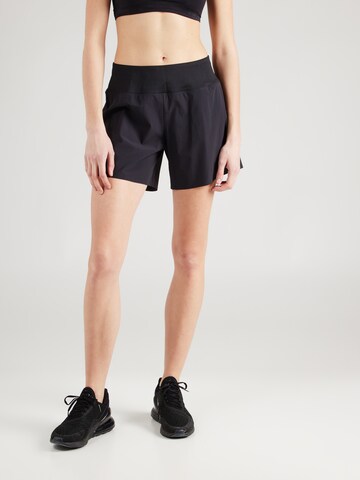 On Regular Workout Pants in Black: front