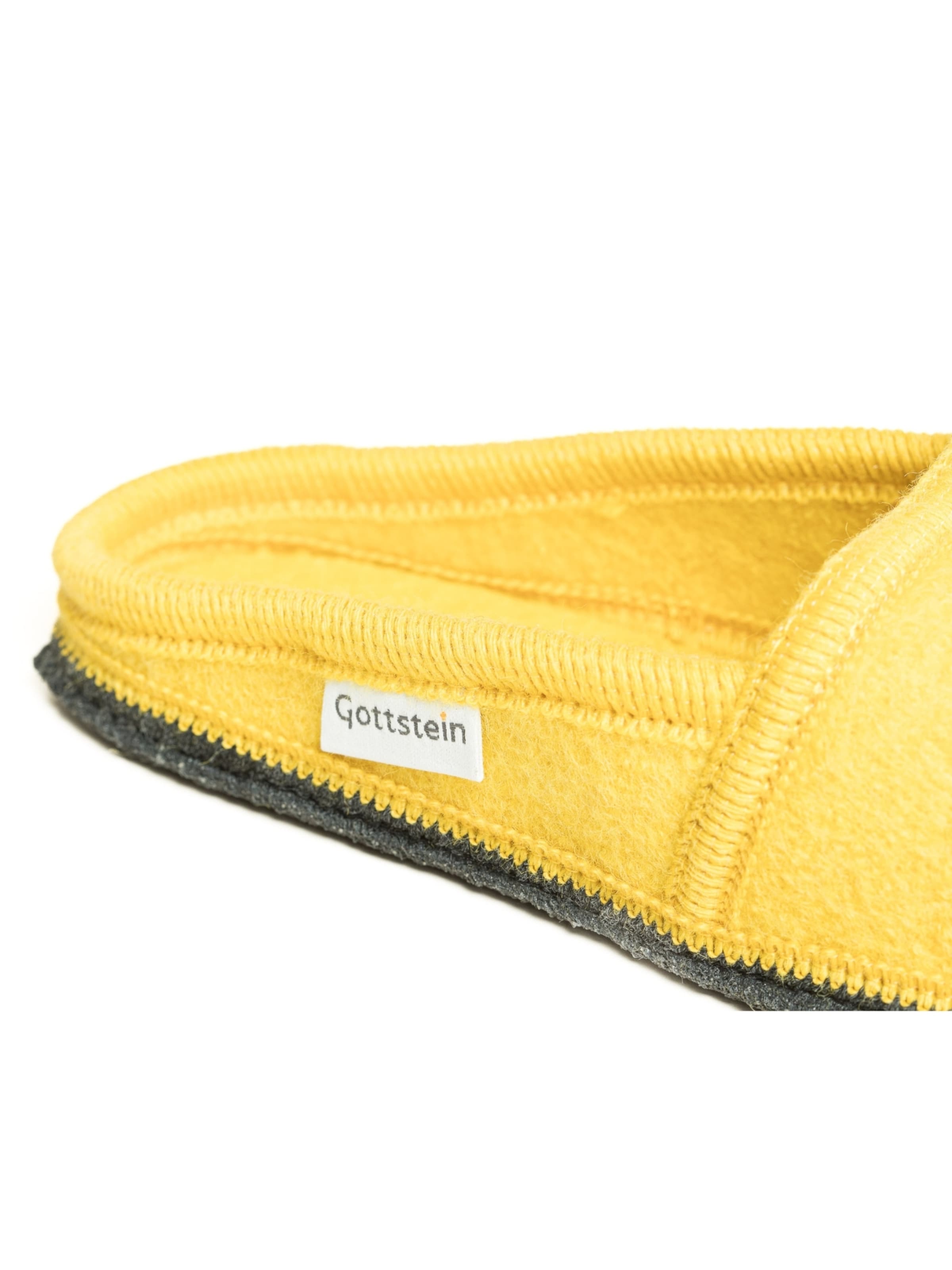 Gottstein Hausschuh 'Walkpantoffel Villach'‌‌‌‌‌‌ in Gelb