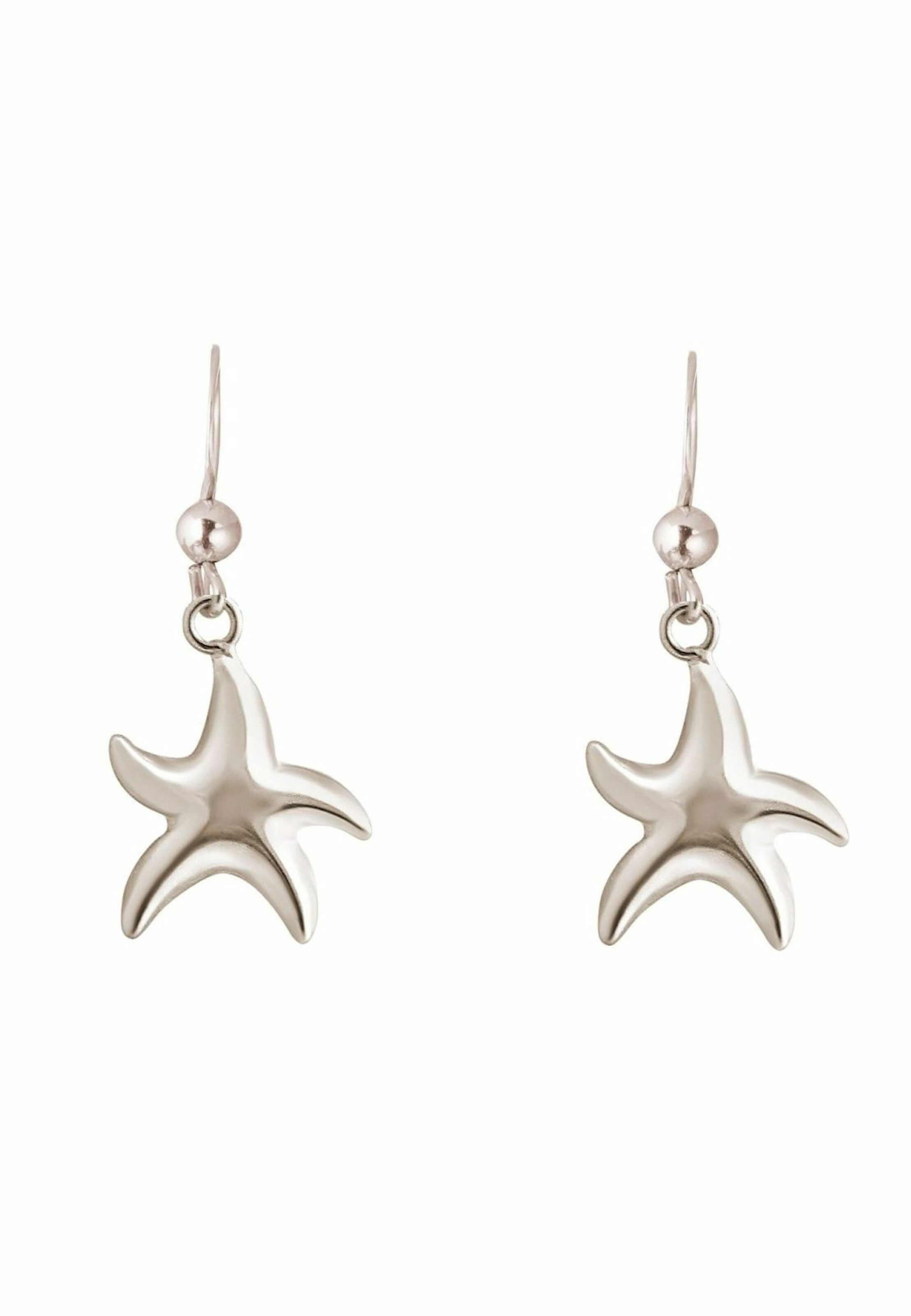 Gemshine Earrings in Silver: front