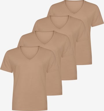 SLOGGI Unterhemd 'SLG Base' in Beige: Vorderseite