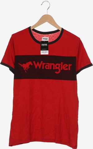 WRANGLER T-Shirt L in Rot: predná strana