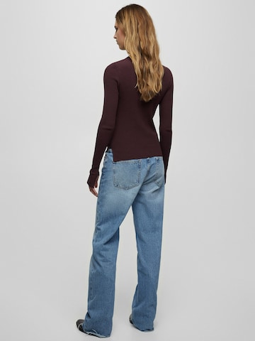 Pull-over Pull&Bear en marron