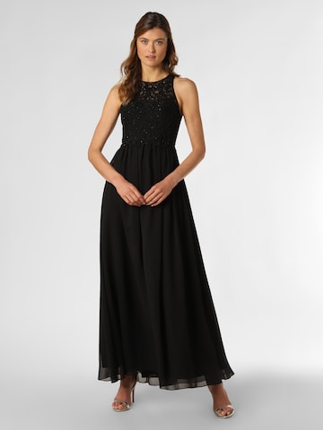 Laona Evening Dress in Black: front