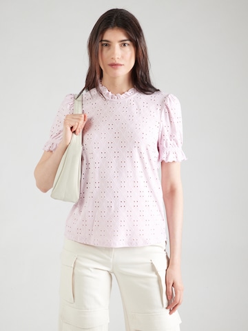 VILA - Blusa 'VIKAWA' em roxo: frente